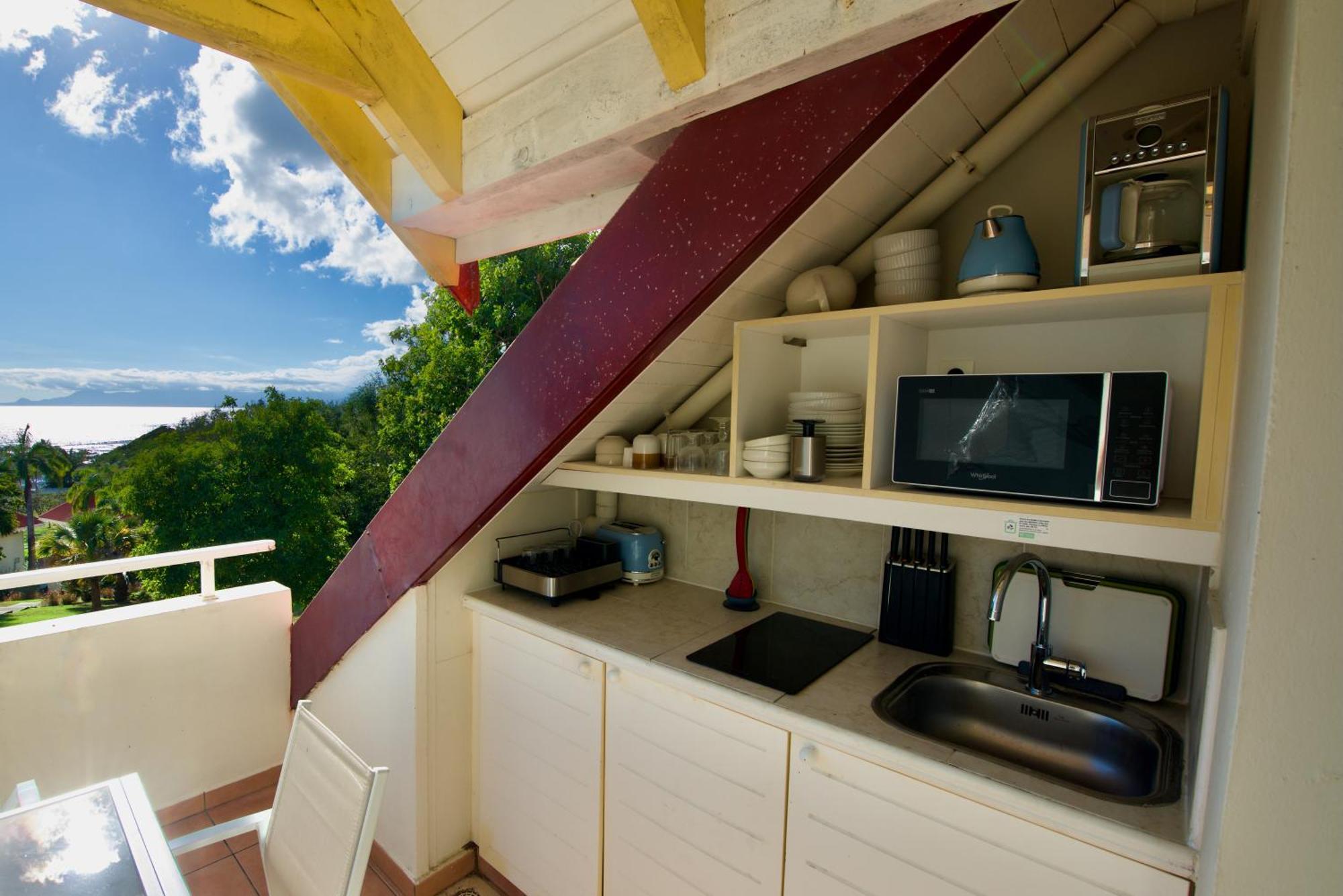 Studio Olia A P&V - Plages, Piscines Et Vue Mer! Sainte-Anne  Exteriör bild